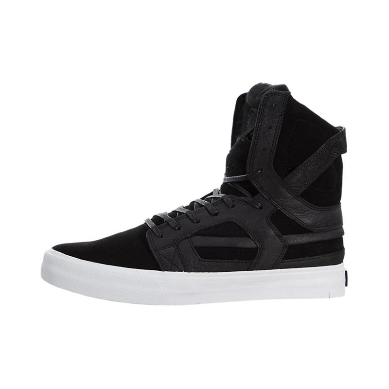 Buty Supra SKYTOP II HF - Sneakersy Wysokie Męskie - Czarne (HETU-35496)